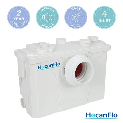 Bomba Maceradora Fina de 4 Entradas para Lavanderia